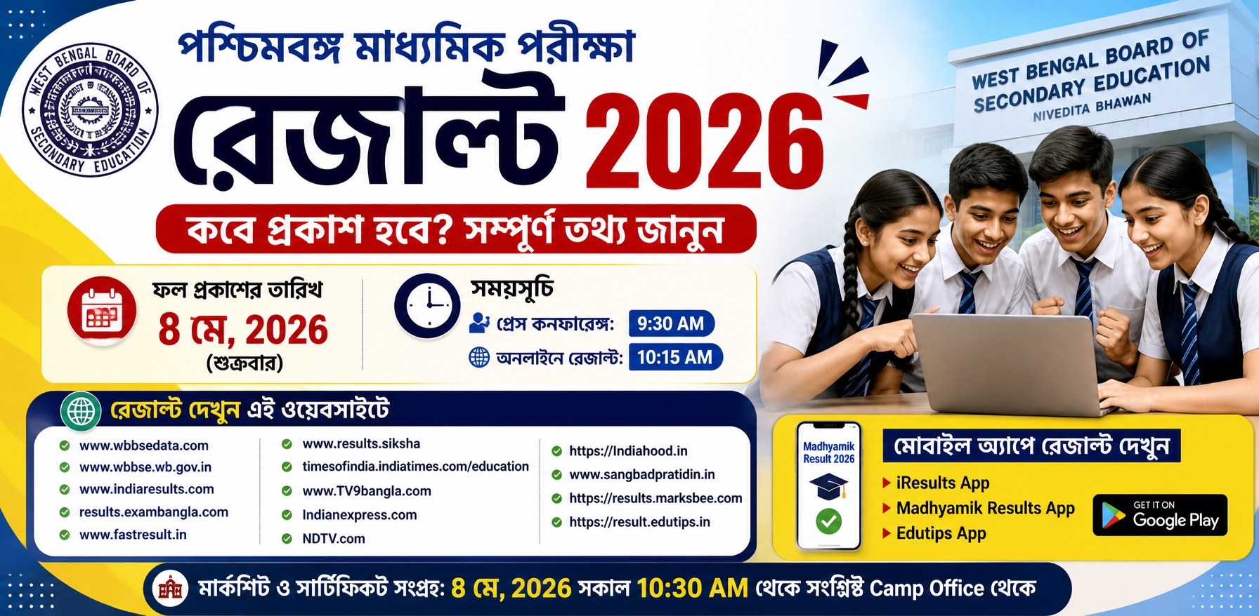 Madhyamik Result 2026